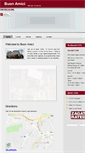 Mobile Screenshot of buonamicirestaurant.com